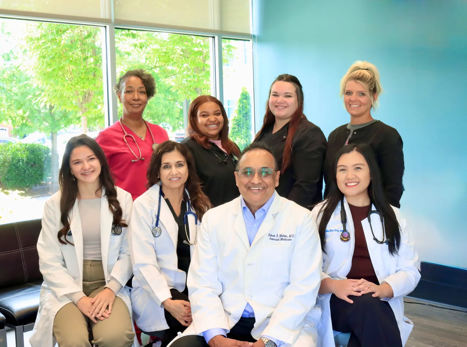 The SimplyCare team together in their Mount Juliet clinic